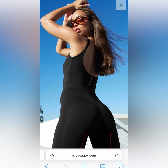NWT SAVAGE X FENTY SPORT HOTLINE JUMPSUIT SIZE S - Picture 3 of 10